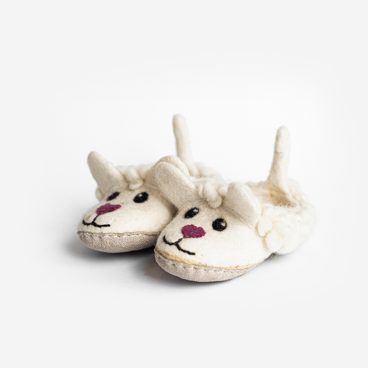 Felt polar bear Slippers