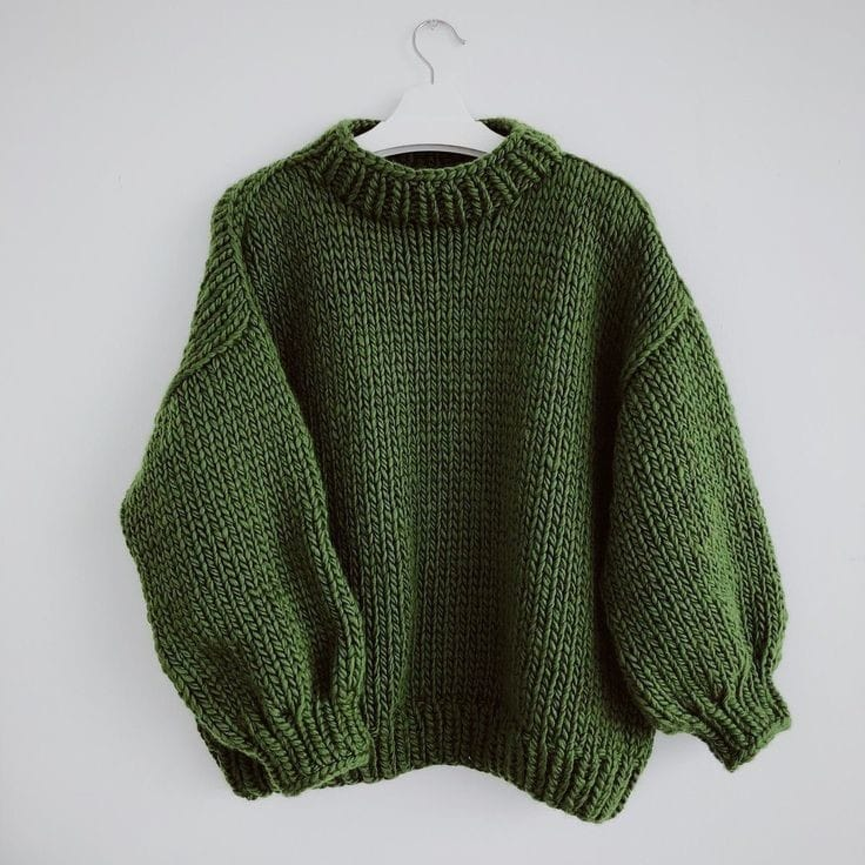 Green Knit Sweater