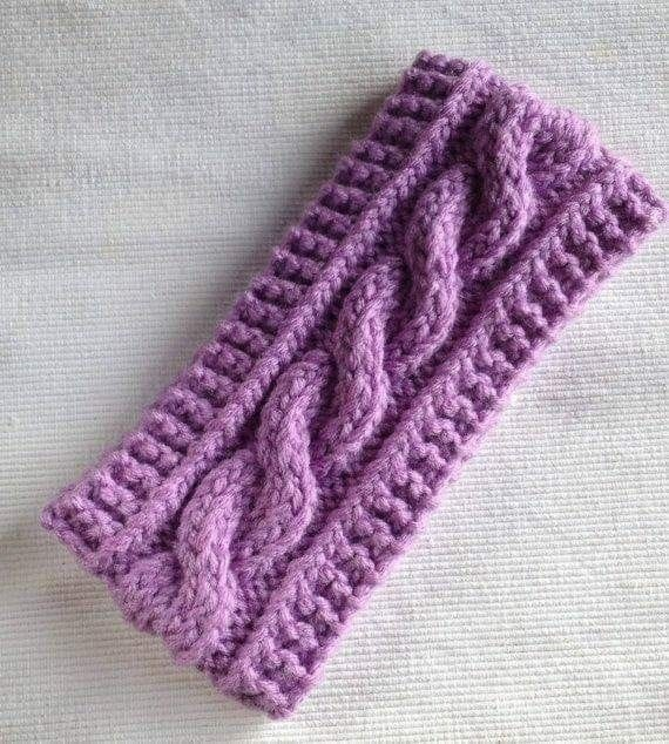 Cable Knitted Headband